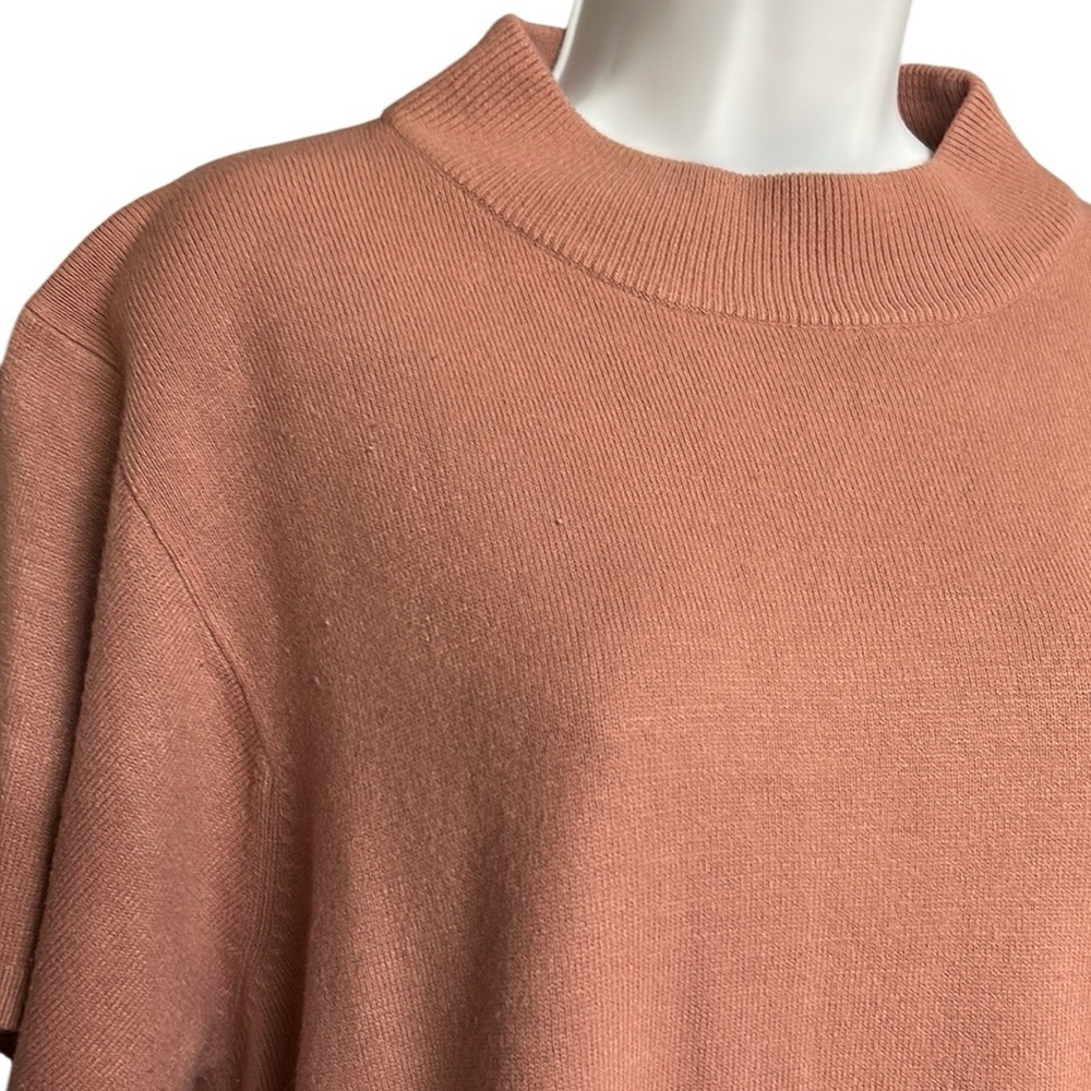 Vintage TanJay Knit Top Pink Plus Size 2X - Picture 2 of 4